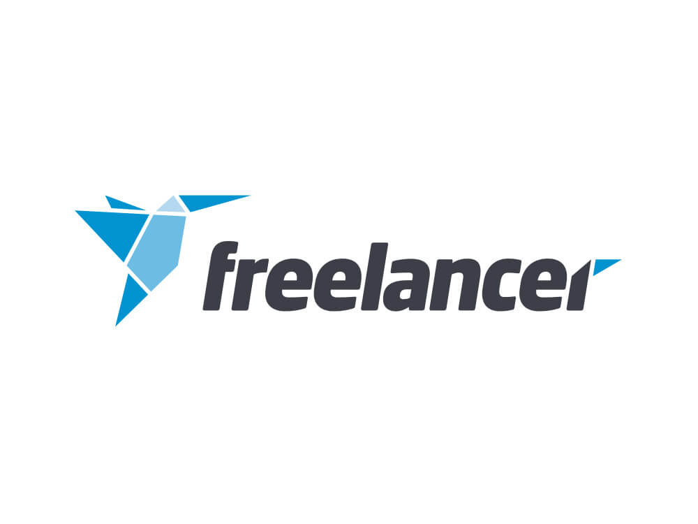 Freelancer Website logo white background