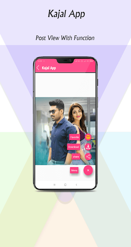 Kajal app screenshot